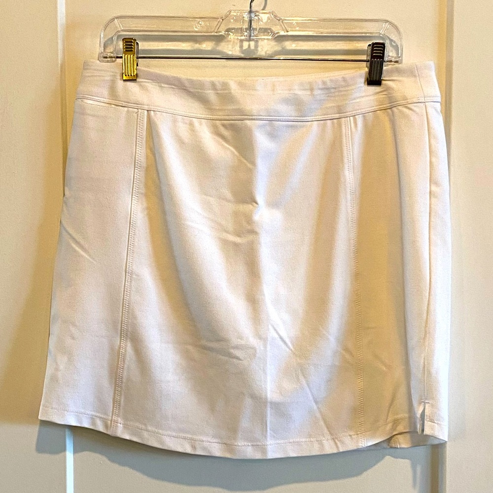 Like new!  Adidas Med White Tennis Skort. Perfect for summer!